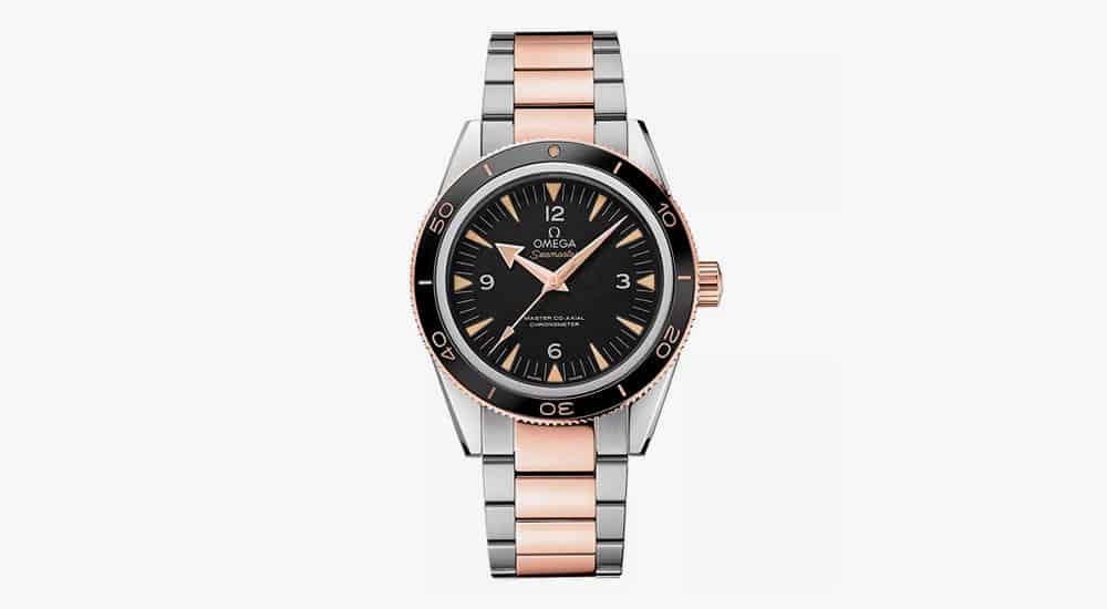 Omega Seamaster 300 Men's Two Colour Bracelet Watch