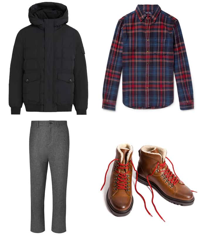 Flannel Shirt + Wool Trousers + Hiking Boots Products