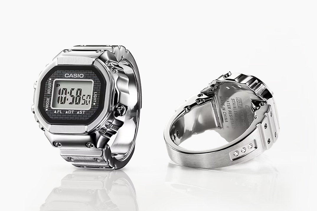 Casio’s Fully-Functioning Ring Watch Is Inspired by the Iconic G-SHOCK 5000 Series