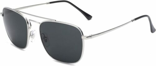 Jim Halo Square Aviator Sunglasses