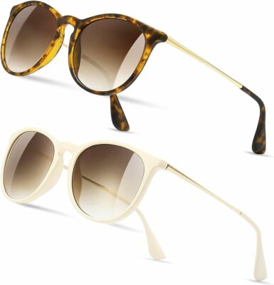 Sungait Vintage Round Sunglasses