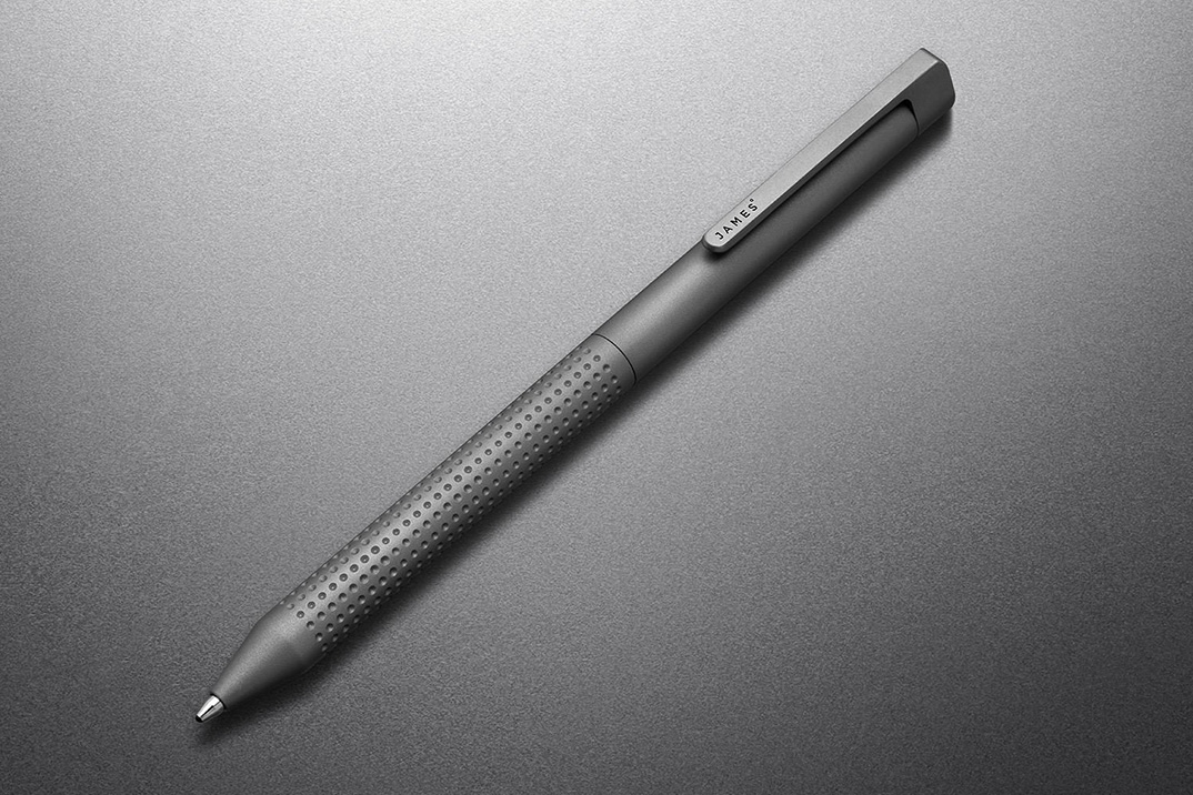 The James Brand Debuts The Bolen Titanium Twist Pen