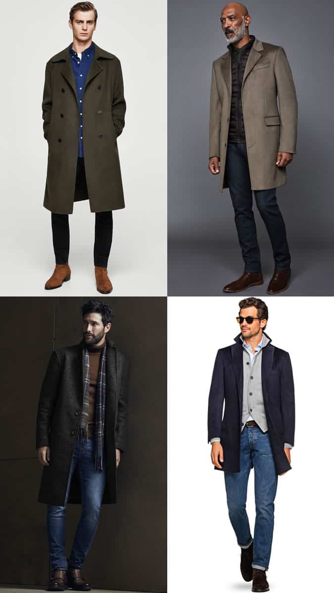 How To Wear An Overcoat With Jeans