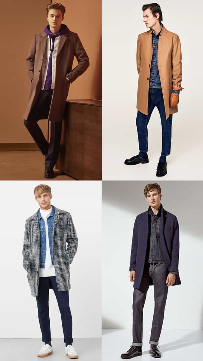 how to wear a denim jacket as an autumn/winter layer