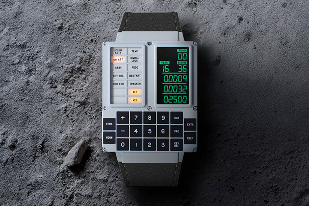 Apollo Instruments Faithfully Replicates Apollo 11 Computer Interface with the DSKY Moonwatch