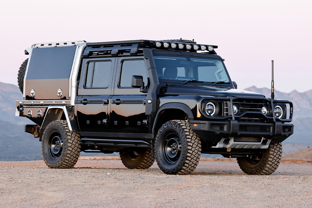 INEOS Has a One-Off Kaiju Edition of the Grenadier Quartermaster for Off-Roading