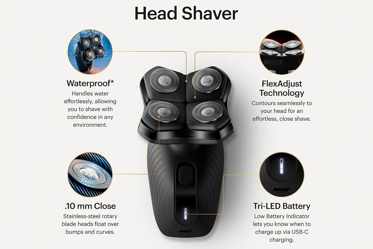 MANSCAPED The Dome Shaver Plus review