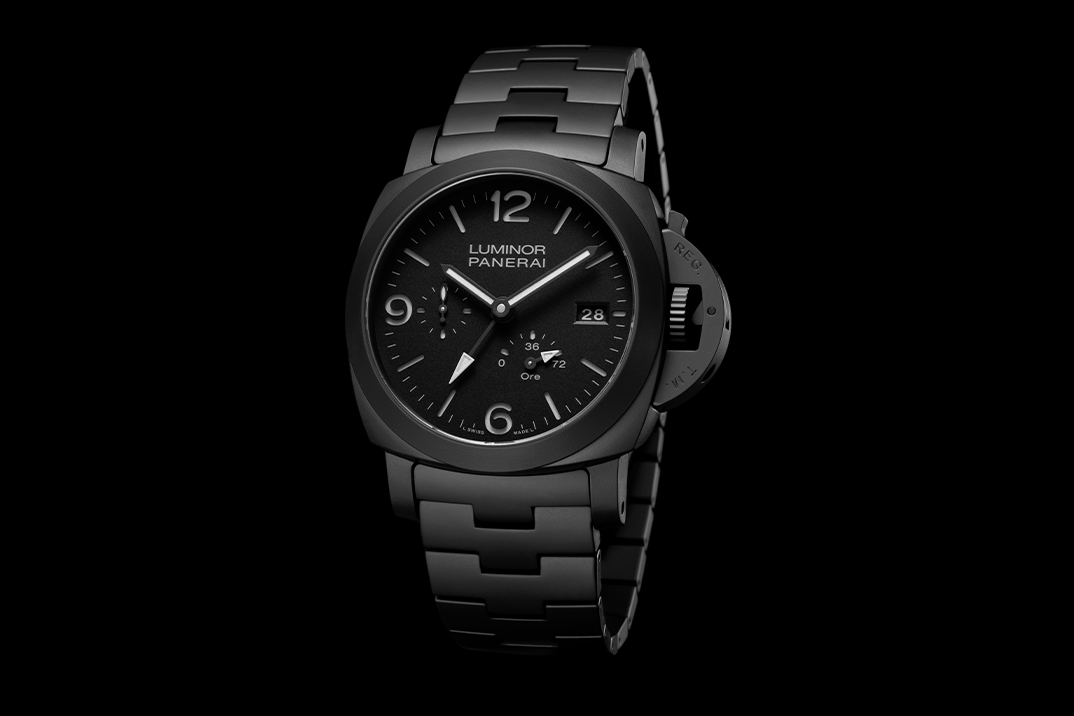 Panerai Has a New All-Black Luminor GMT with a Ceramic Case and Bracelet