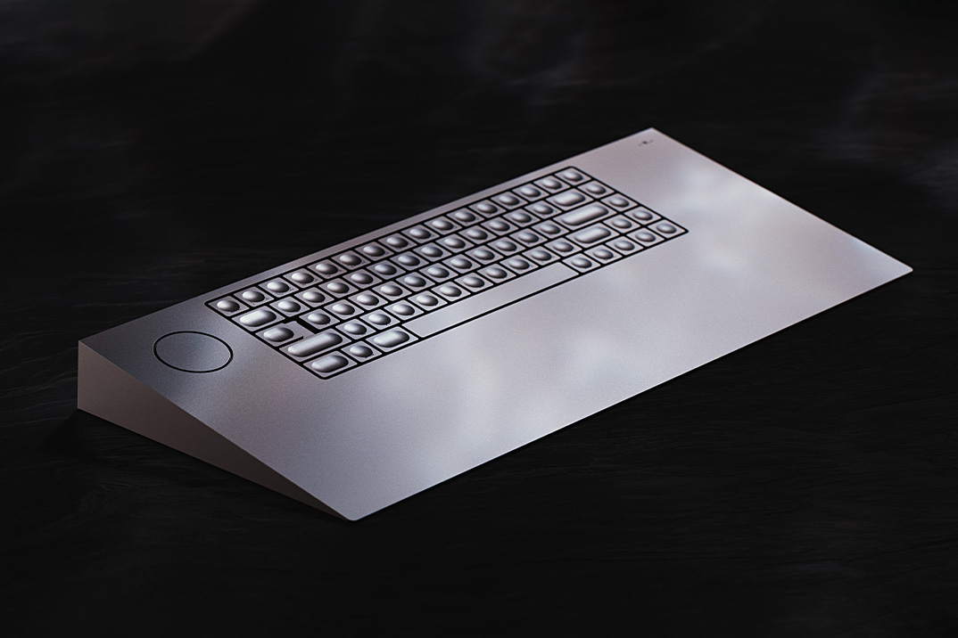 The Icebreaker is a $1,600 Brutalist Keyboard Built From a Solid Block of Aluminum