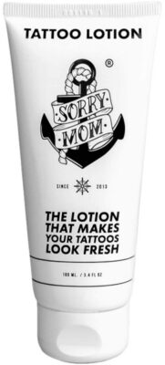 Sorry Mom Tattoo Lotion