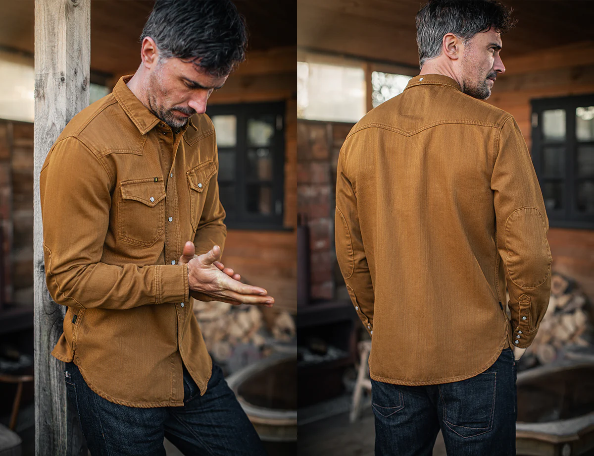 &SONS Wyatt Slant Pocket Shirt: Rugged Charm Meets Modern Utility