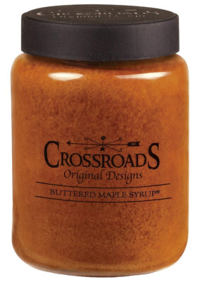 Crossroads Buttered Maple Syrup® Scented 2-Wick Candle