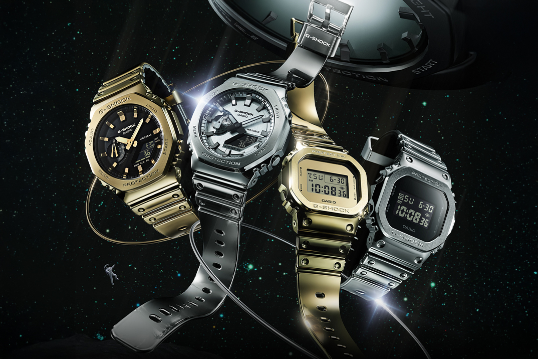 G-SHOCK’s New Fine Metallic Series Debuts Its Innovative Tough Silicone Bands