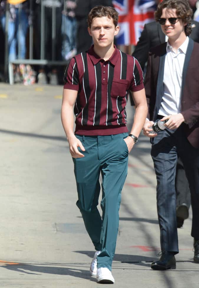 Tom Holland Celebrity Style