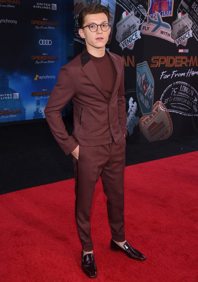 Tom Holland Celebrity Style