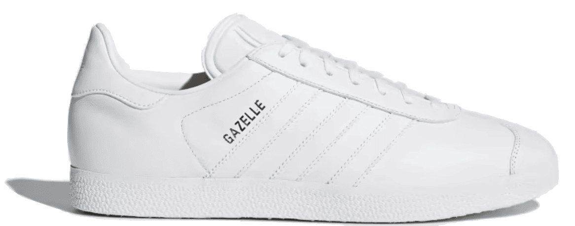 Adidas Gazelle White Sneakers for Men 