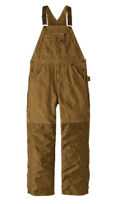 Patagonia Men’s Iron Forge Hemp Canvas Insulated Overalls