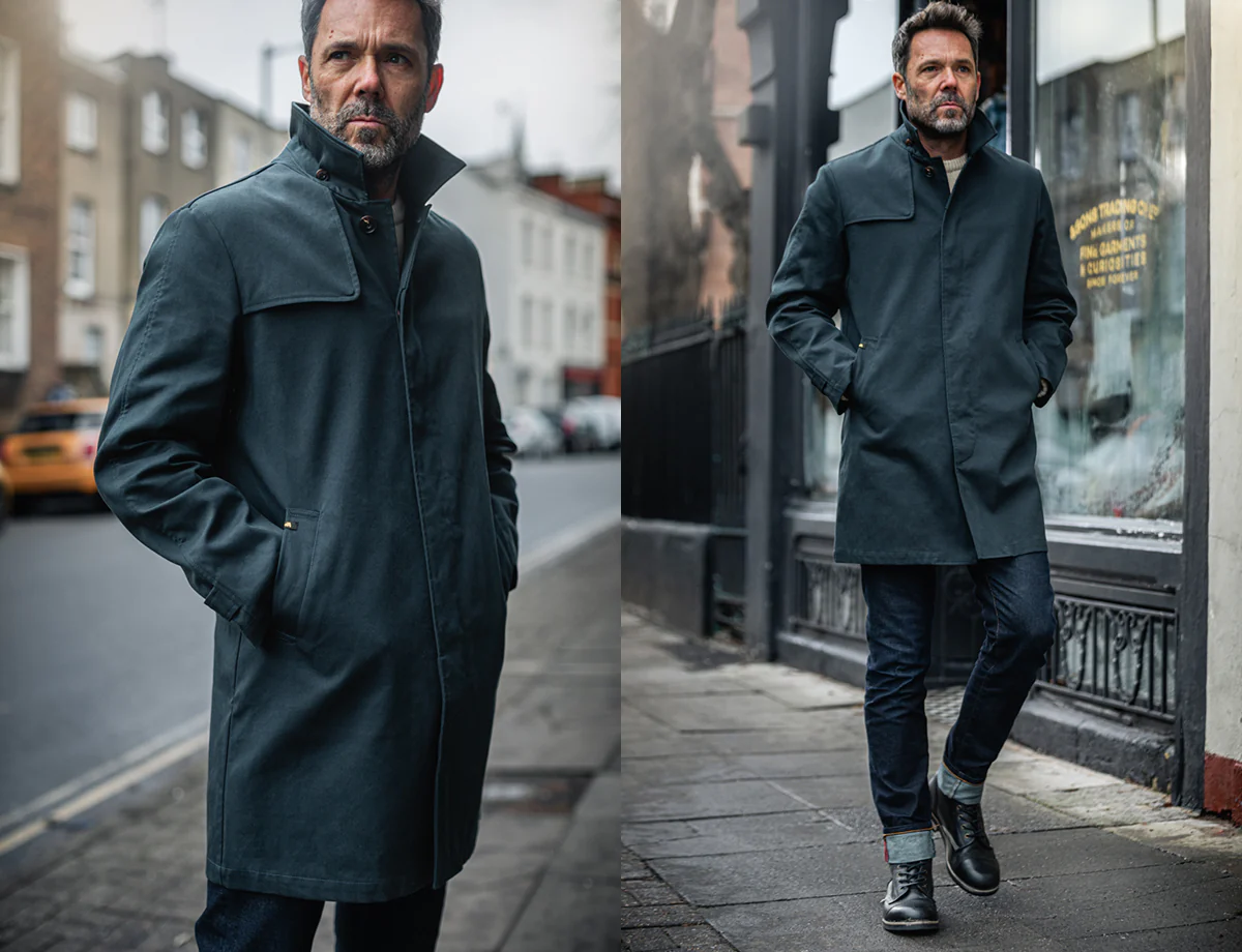 &SONS Woodward Raincoat: Conquer the Elements in Style