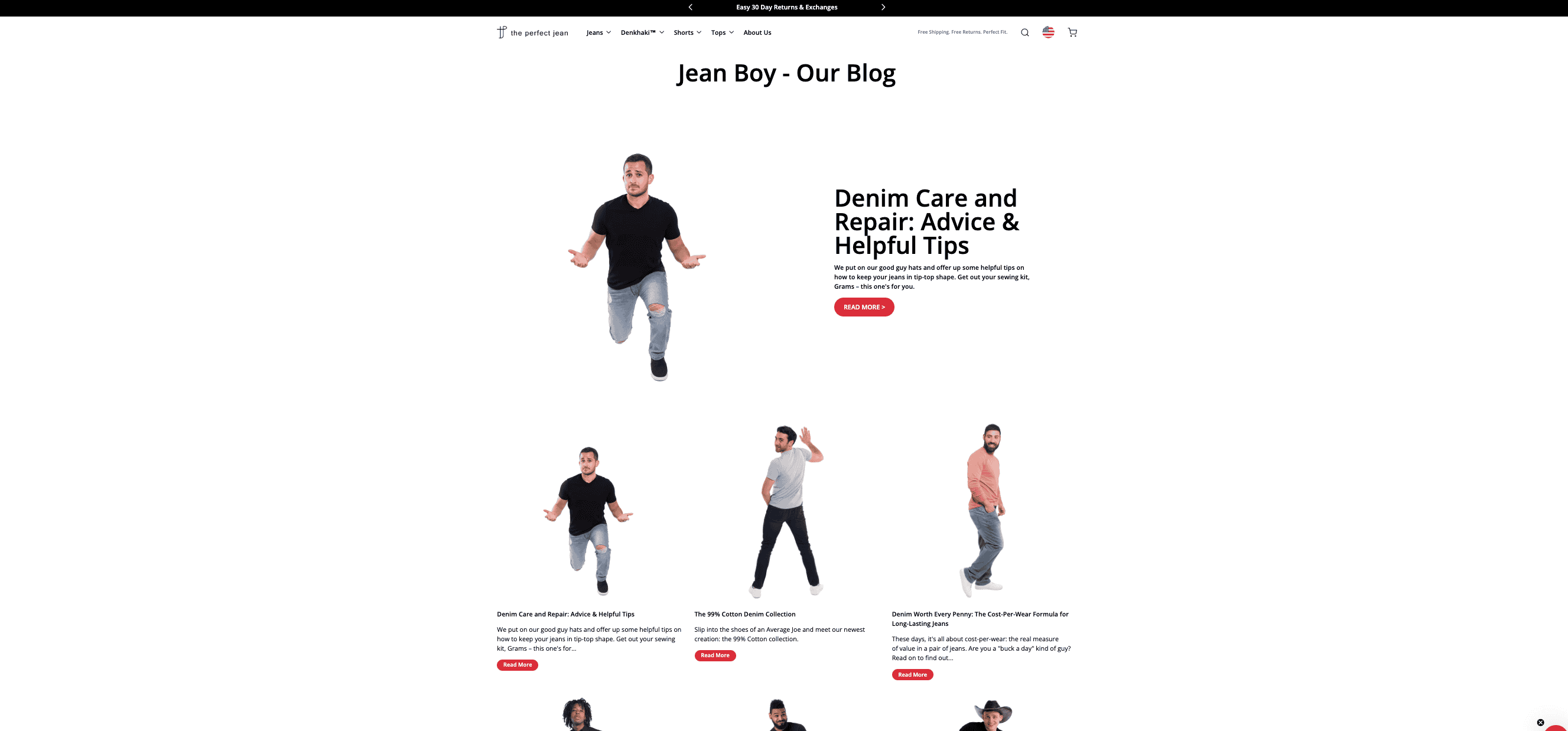 The Perfect Jean Blog