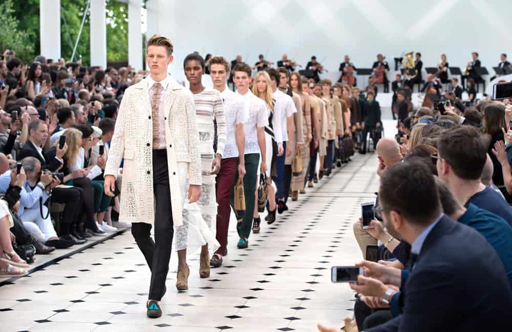 In 2016, Burberry reinvented retail with a see now buy now show at London Fashion Week