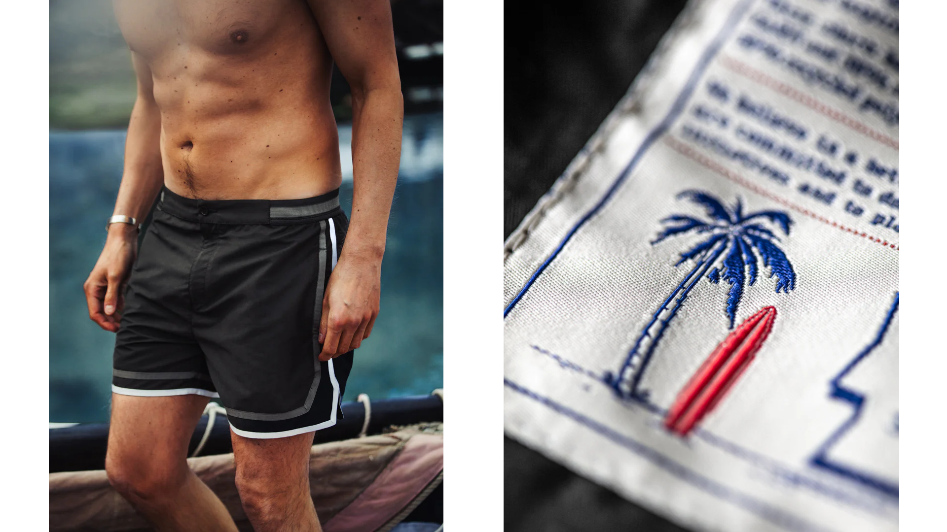 The &SONS Westlake Retro Swim Shorts: Good Rubbish, Great Style