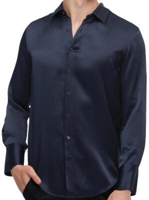 Lily Silk 22MM Mulberry Silk Mens Shirt