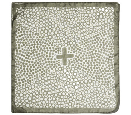 Neem London Italian Tencel Biodegradable Deep Neem Circle + Hankie 