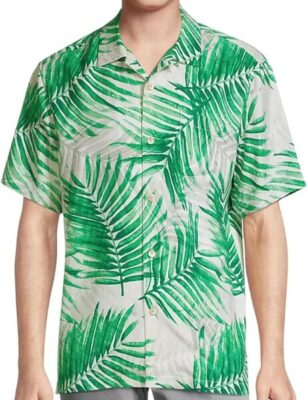 Tommy Bahama Men's Misty Palms Short Sleeve Camp Shirt