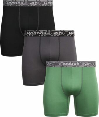 Reebok Moisture Wicking Boxer Briefs
