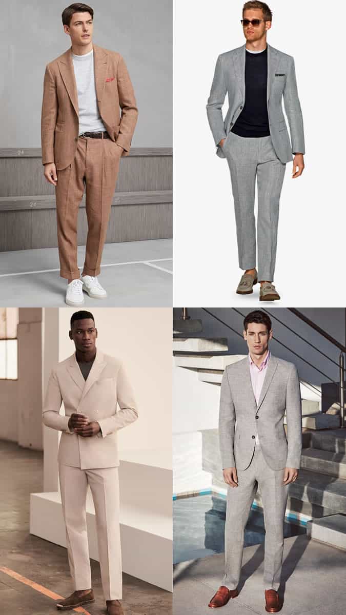 Linen Lounge Suits For Men