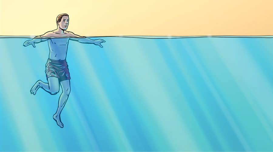 How to Turn Treading Water Into a Legit Workout