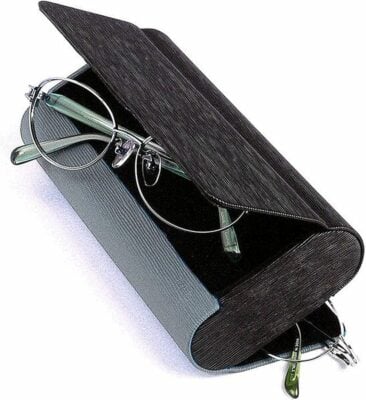 Meigan Double Glasses Aluminum Hard Shell Case