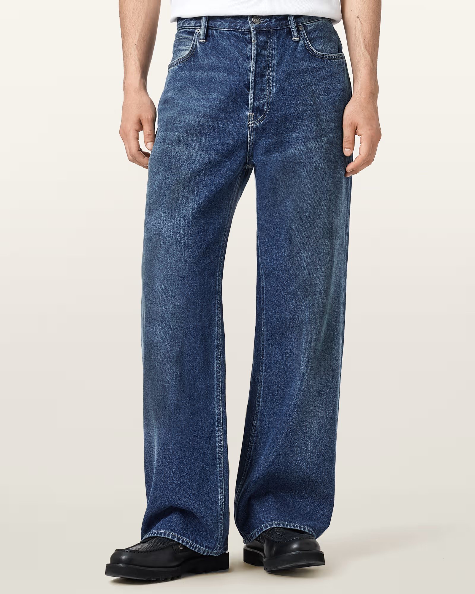 Lenny Loose Fit Wide-Leg Jeans 