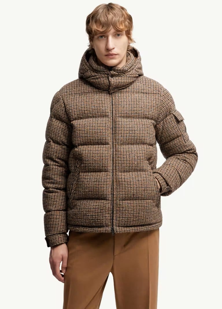 Moncler Hooded Short Down Jacket