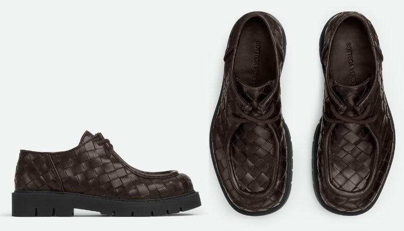 Bottega Veneta Haddock Lace-Up Shoe