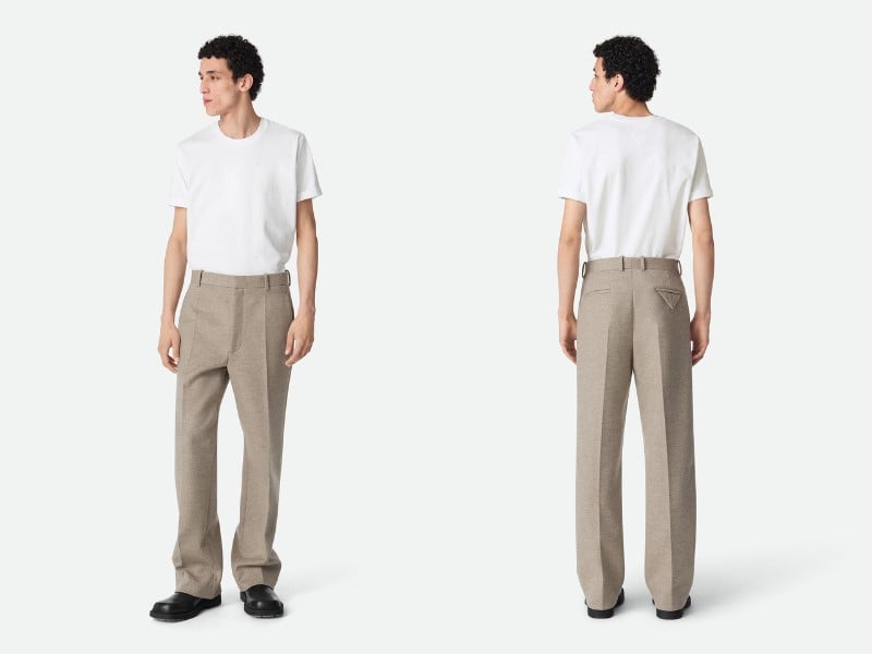 Bottega Veneta Wool Cashmere Pants