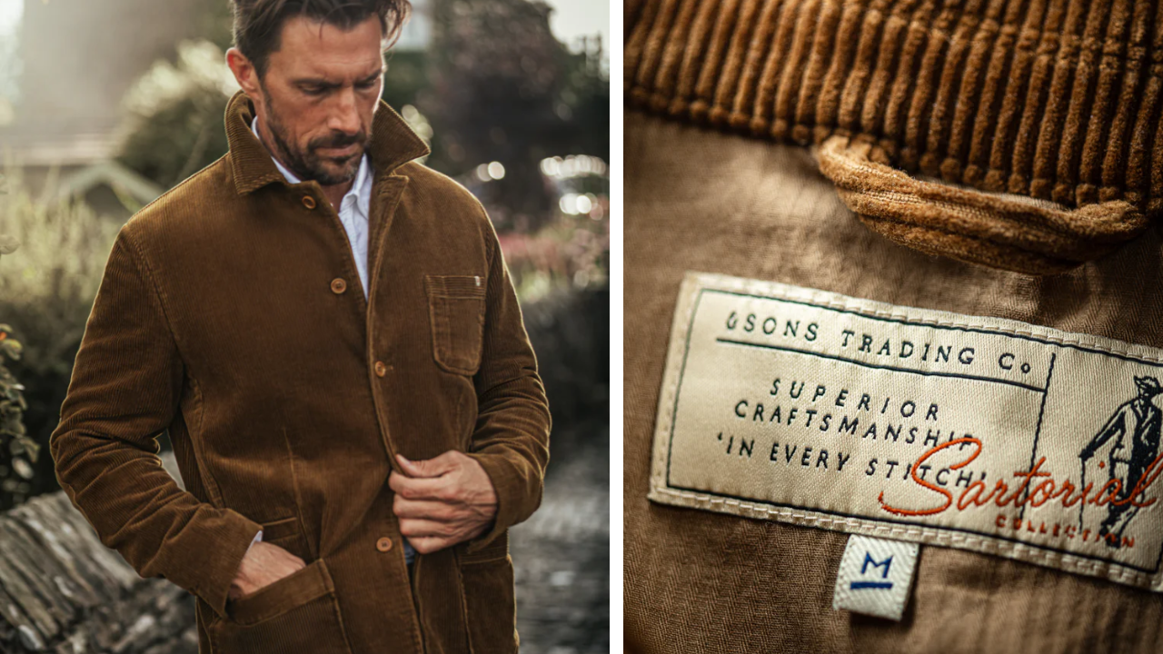 Built for Craft, Styled with Intent: The &SONS Montgomery Cord Blazer