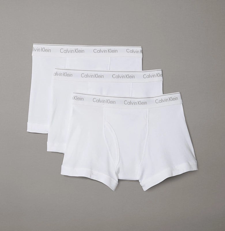 Calvin Klein Cotton Classics Trunks (3 Pack)