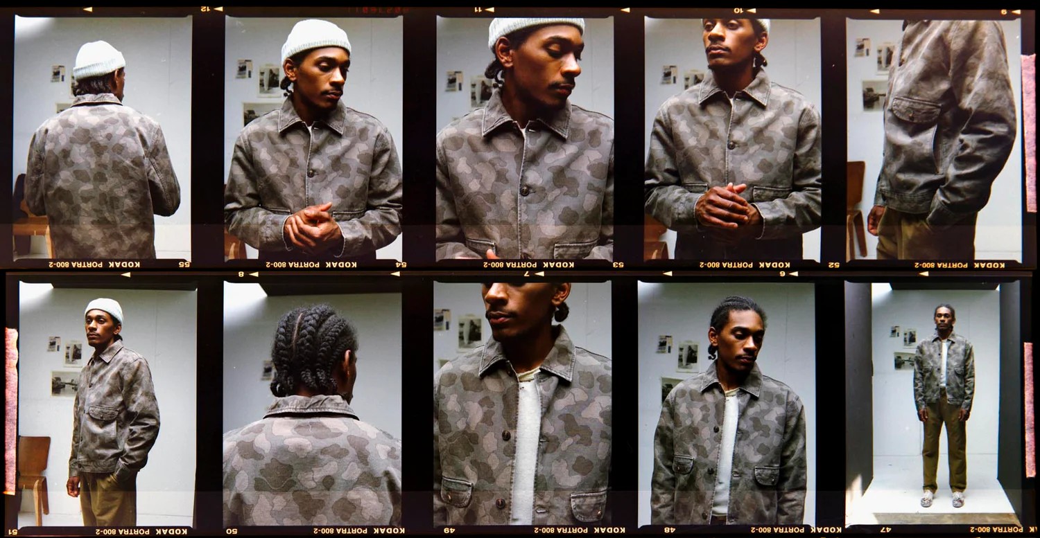 Built for the Long Haul: The Imogene + Willie Quilt Lined Canvas Chore Coat in Camo