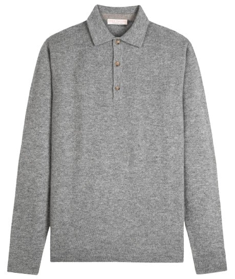 Luca Faloni Cashmere Polo Sweater