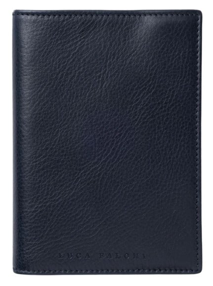 Luca Faloni Leather Passport Holder