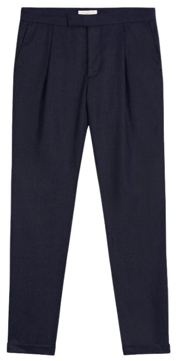 Luca Faloni Pleated Wool Trousers