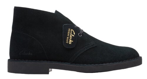 Clarks Desert Boot Black Suede