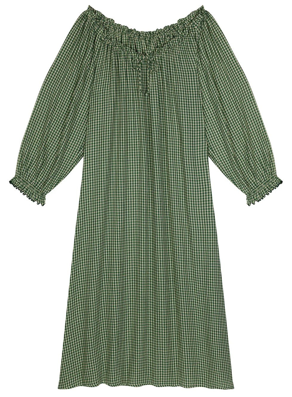 If Only If Etta Gingham Nightdress