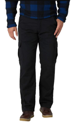 Wrangler Authentics Men&rsquo;s Fleece Lined Cargo Pants