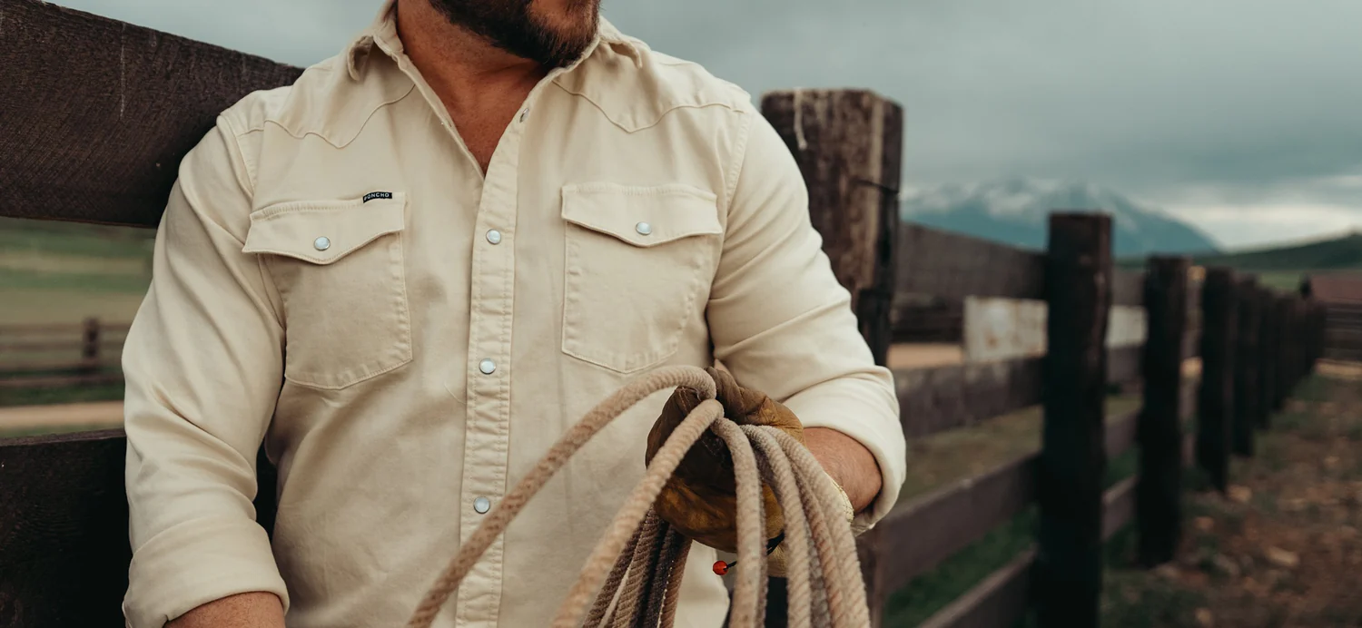 Saddle Up for Style and Comfort with the Ruggedly Refined PONCHO Denim Shirts