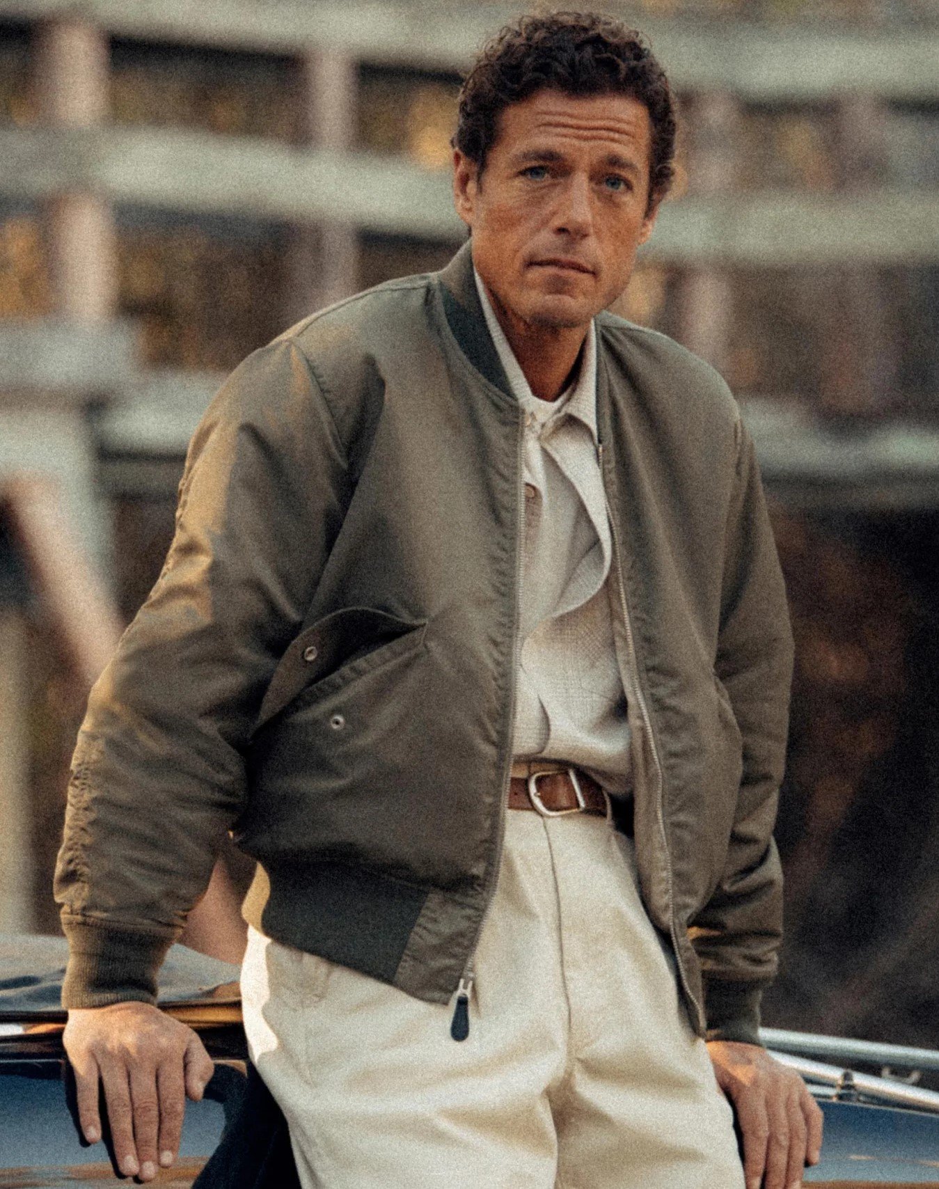 Buck Mason Flight Nylon LZ Bomber