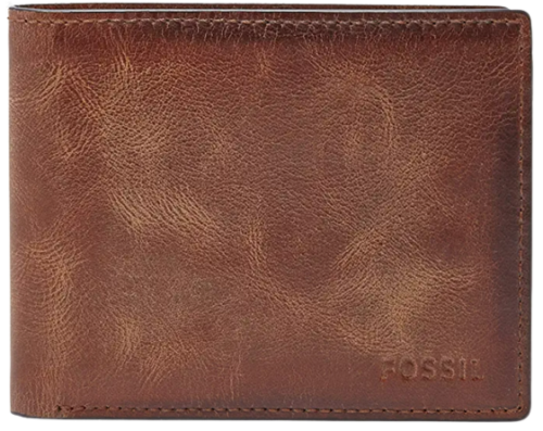 Fossil Derrick Leather Bifold Wallet