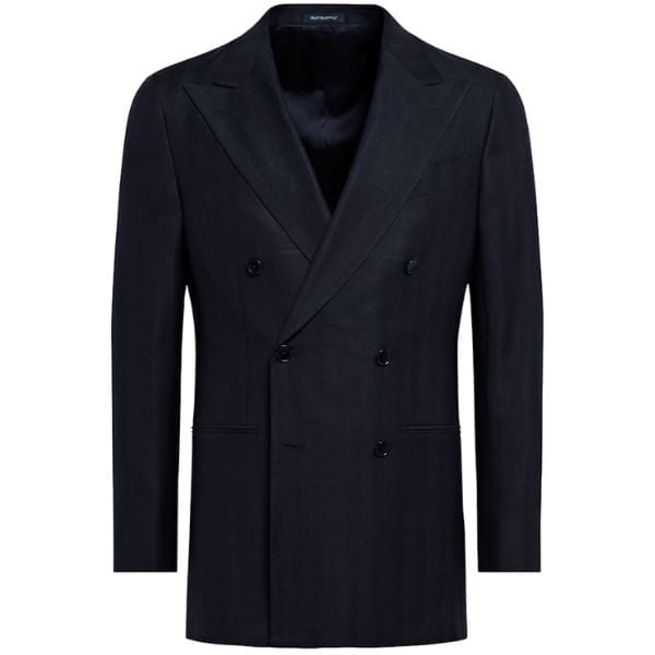 Suitsupply Herringbone Tailored Fit Havana Suit