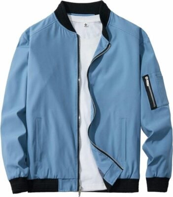 URBANFIND Slim Fit Bomber Jacket